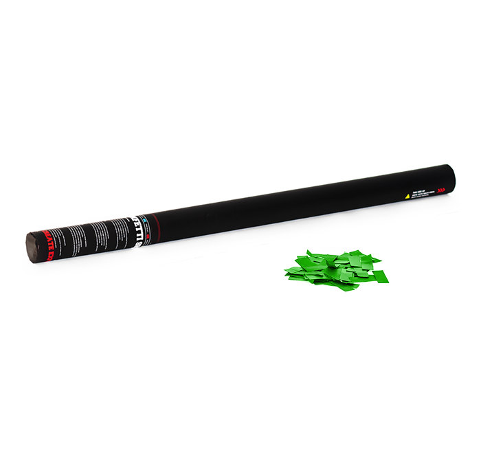 TCM FX - Kézi működtetésű Konfetti Ágyú 80cm - Sötétzöld